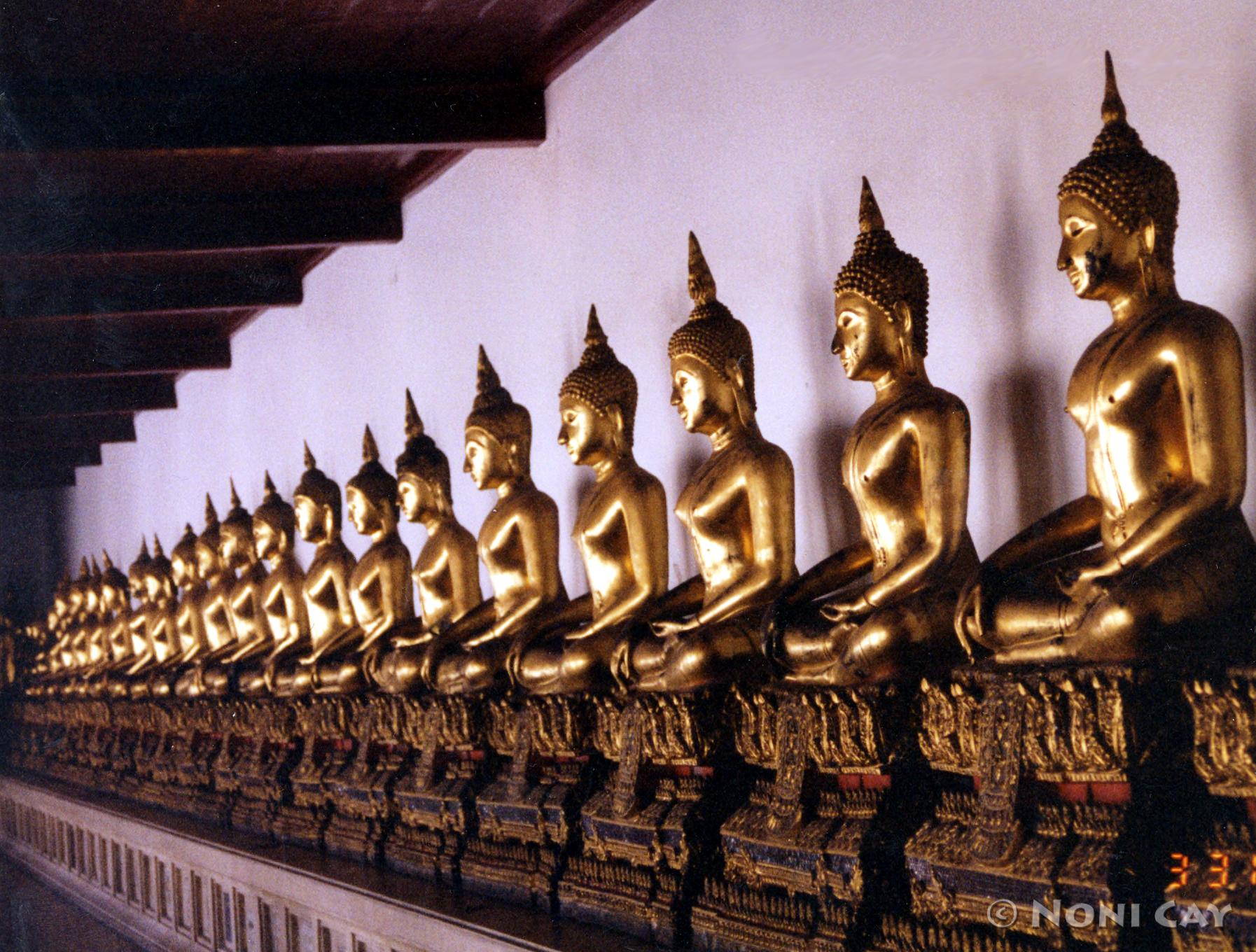 A Long Line of BuddhasinThailand